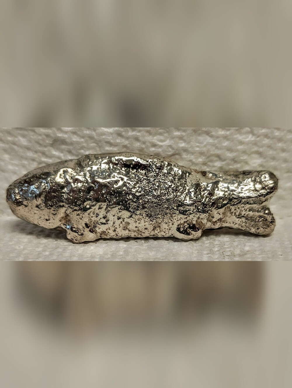 Handcrafted 36g Solid Sterling Silver "Swedish Fish" Custom Bar